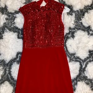 Sherri Hill red dress